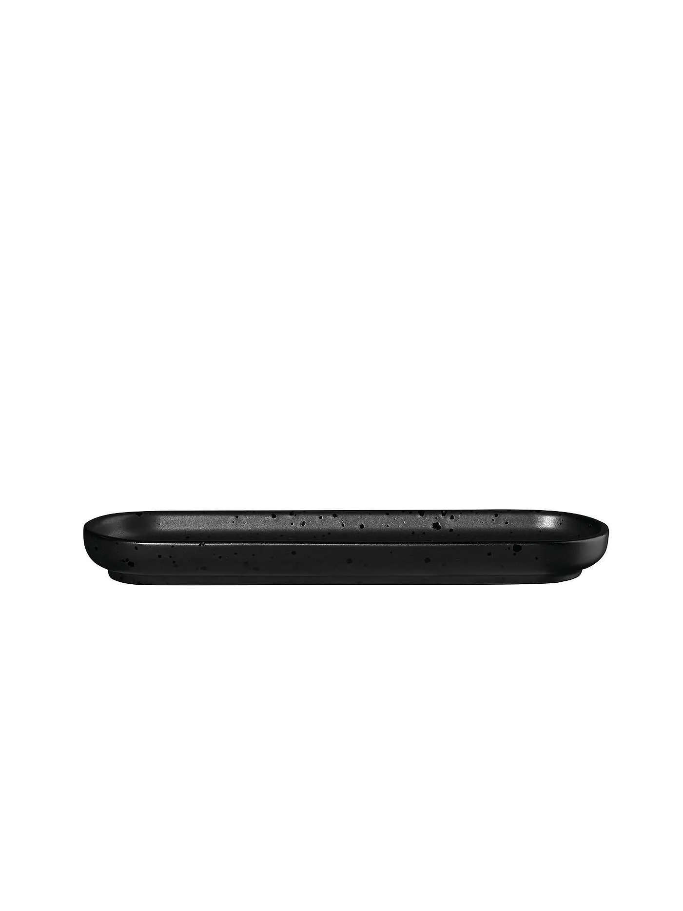 ASA SELECTION | Snackteller oval 15x8,5cm Coppa Kuro/Schwarz | 